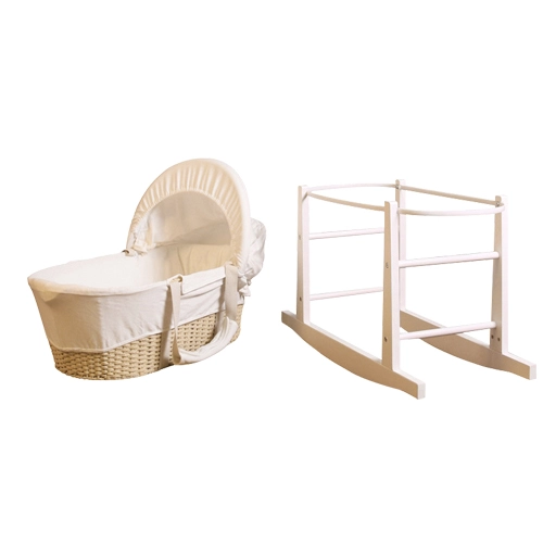 Moses Basket With Rocking Stand Included