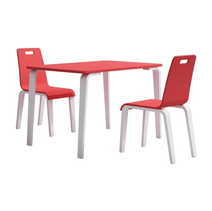 Simple and Elegant Kids Play Activity Table and Chairs