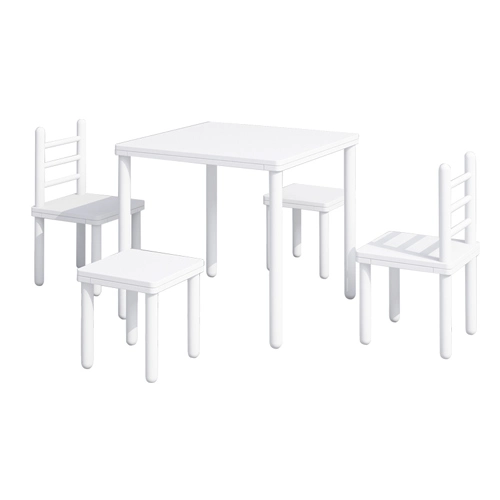 Wooden Kiddies Table And Chairs