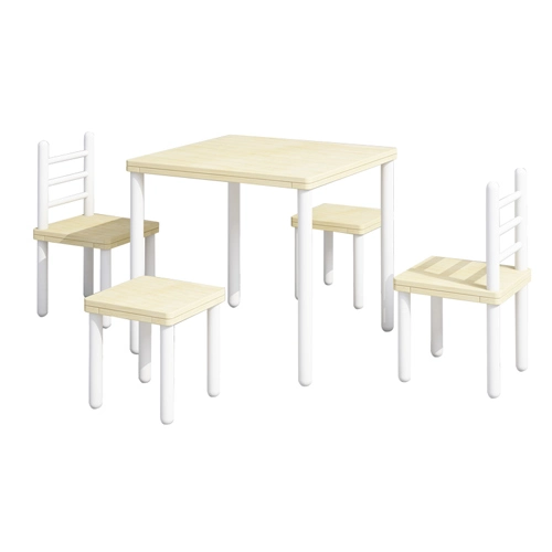 Wooden Kiddies Table And Chairs