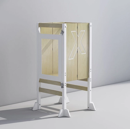 Children Folding Learning Tower Stool for Space Saving