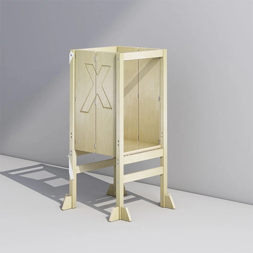Folding Kitchen Helper Tower
