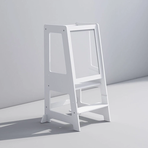 Functional Kids Wooden Stand Tower with Painting Board