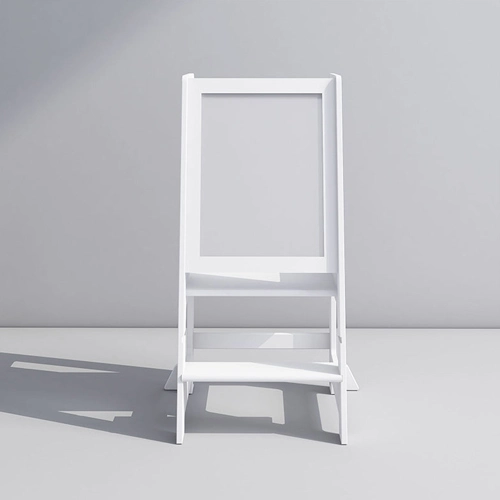 Functional Kids Wooden Stand Tower with Painting Board