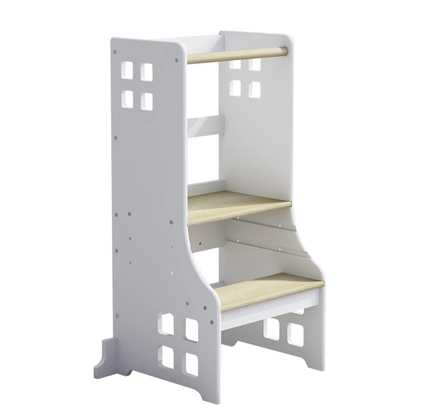 Modern Adjustable Children Kitchen Helper Stool