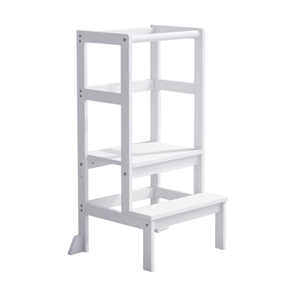 Modern Toddler Kitchen Tower with Supporting Feet