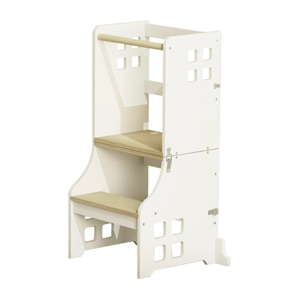 Toddler Learning Tower with the Function of Kid Table and Chair