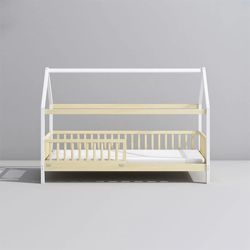 Childrens Wooden House Bed