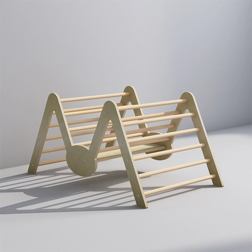 Spider Wooden Children Climbing Frames for Play Gym