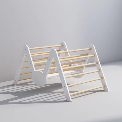 Spider Wooden Children Climbing Frames for Play Gym