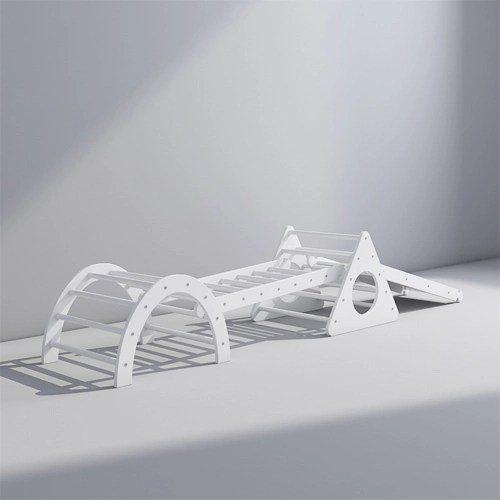 Kids Climbing Frames with Slider and Ladder 4 Pieces Set