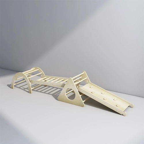 Kids Climbing Frames with Slider and Ladder 4 Pieces Set