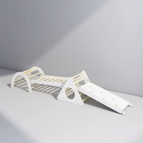 Kids Climbing Frames with Slider and Ladder 4 Pieces Set