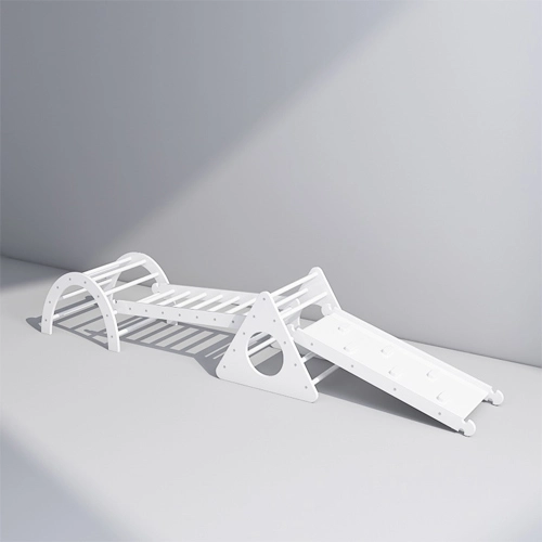 Kids Climbing Frames with Slider and Ladder 4 Pieces Set