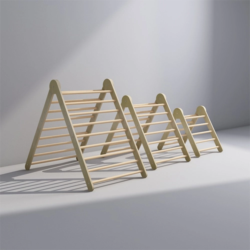 Wooden Triangle Foldable Climbing Frame