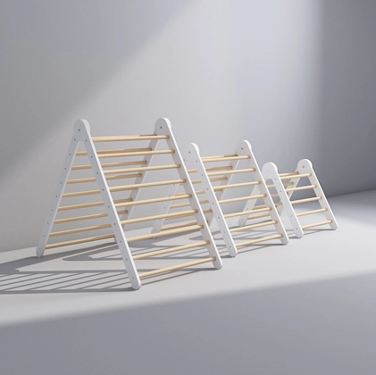 Montessori Kids Folding Piklers of Different Sizes