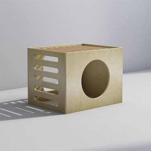 Wooden Activity Play Cube