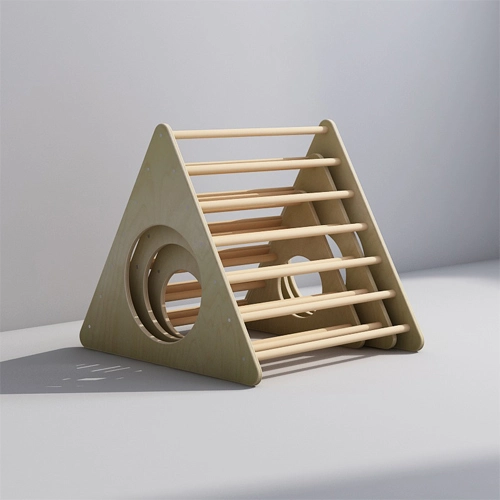 Wooden Triangle Climbing Frame