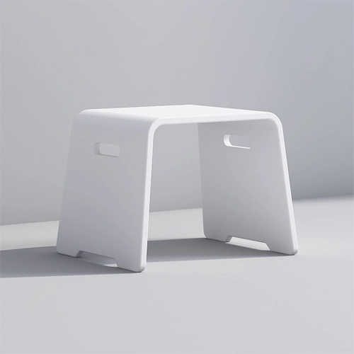 Functional Bentwood Kids Stool with Handles