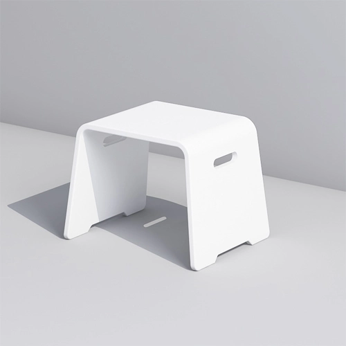 Functional Bentwood Kids Stool with Handles