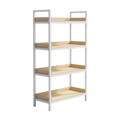 Kids Storage Shelf of Metal Frame for Home and School Use