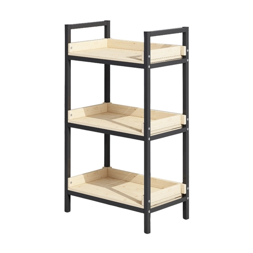 Metal Wooden Shelves