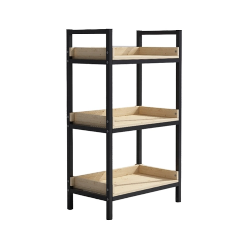 Shelves With Wood And Metal