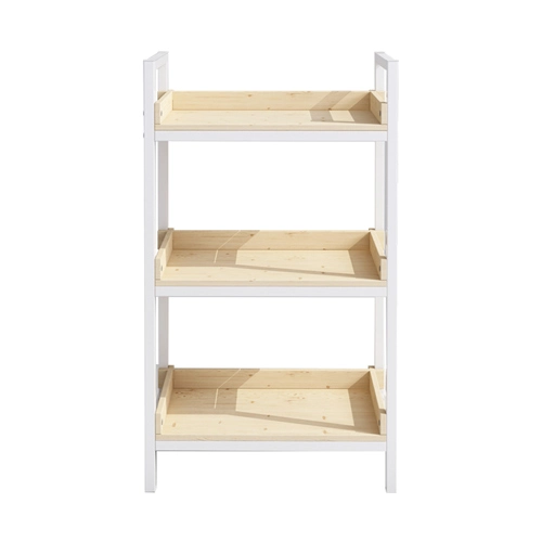 Metal And Wood Shelves