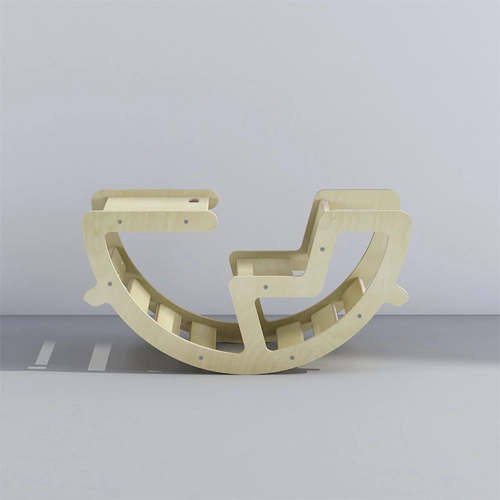 Montessori Kids Rocker and Pikler with Seat and Table