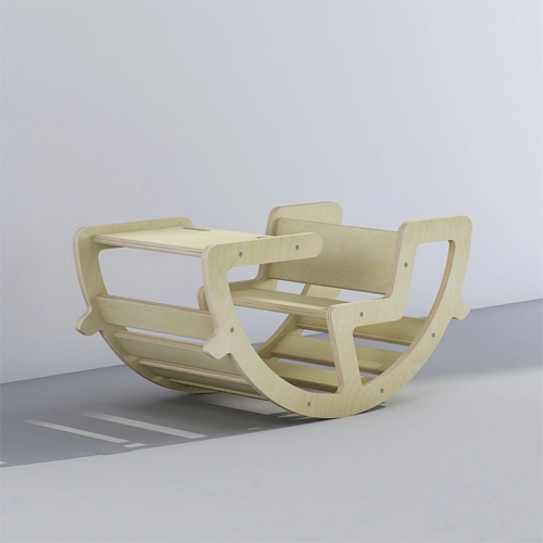 Montessori Kids Rocker and Pikler with Seat and Table