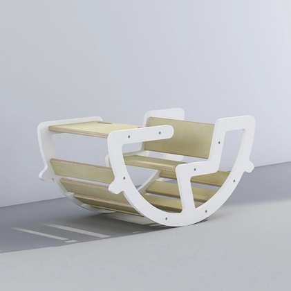 Montessori Kids Rocker and Pikler with Seat and Table
