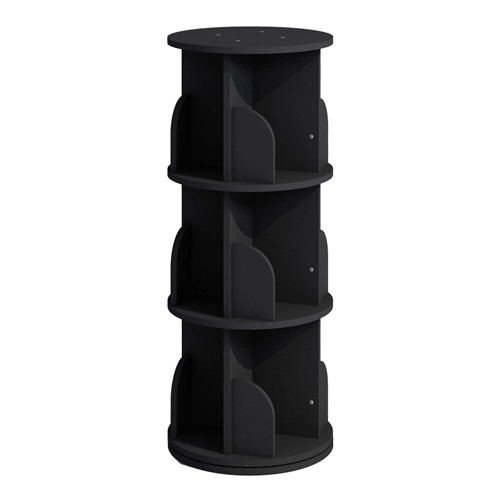 Rotating Corner Bookshelf