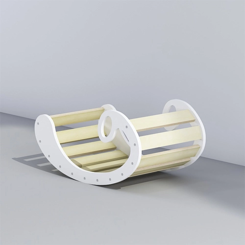 Wooden Kids Rocker with Comfortable Handles
