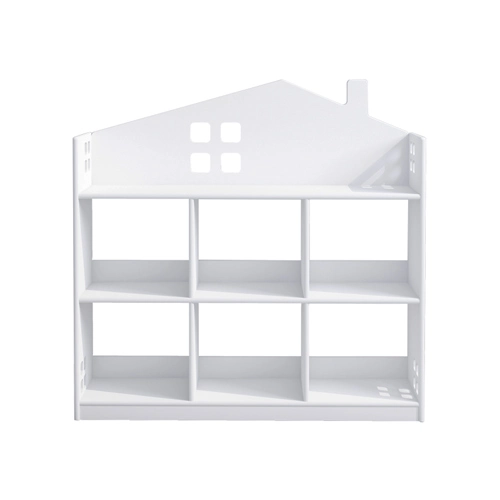 Wooden Toy Storage Shelves