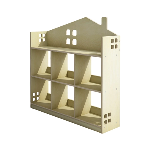 Wooden Toy Storage Shelves