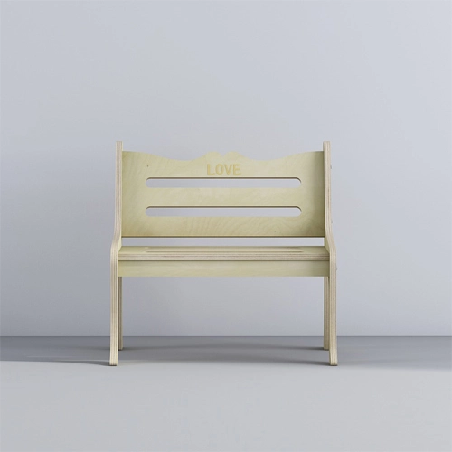 Oak Childs Bench