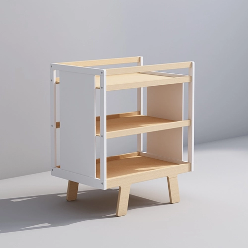 Beech Wood Changing Table
