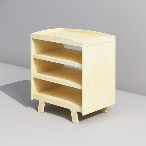 Open Shelf Changing Table