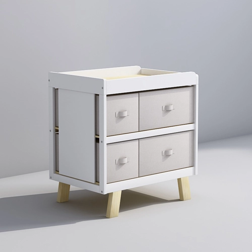 Natural Wood Changing Table