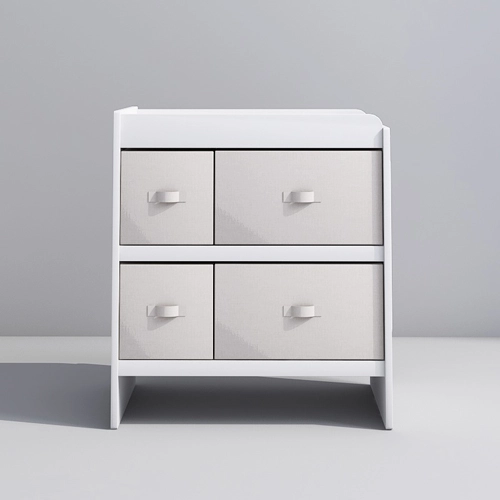 Changing Table With Side Storage