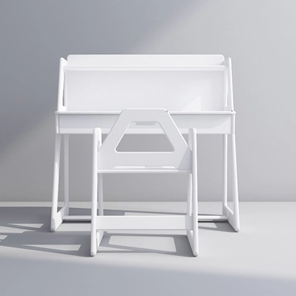 Kids Study Desk and Chair with Drawer and Shelf