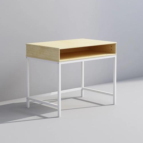 Childrens Wooden Desk With Storage