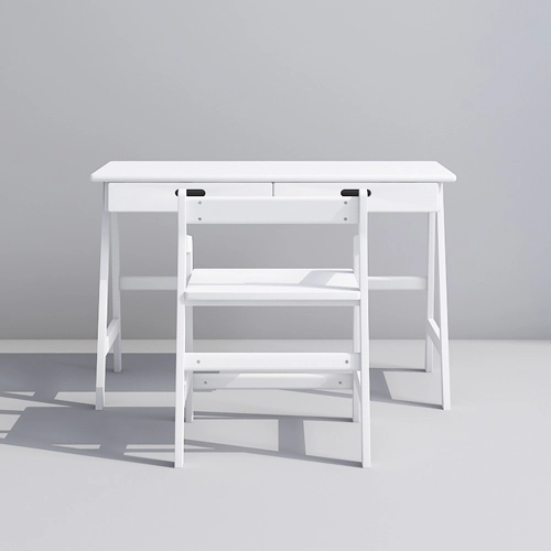 Wooden Table Chair Set For Study