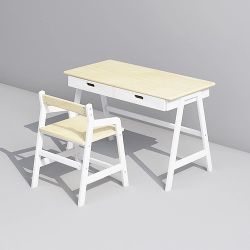 Wooden Table Chair Set For Study