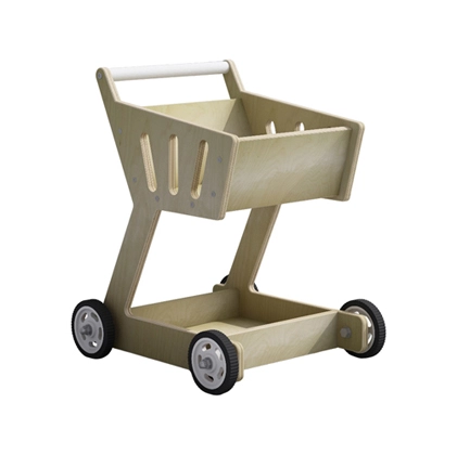 Children Pretend Shopping Trolley with Loading Shelf
