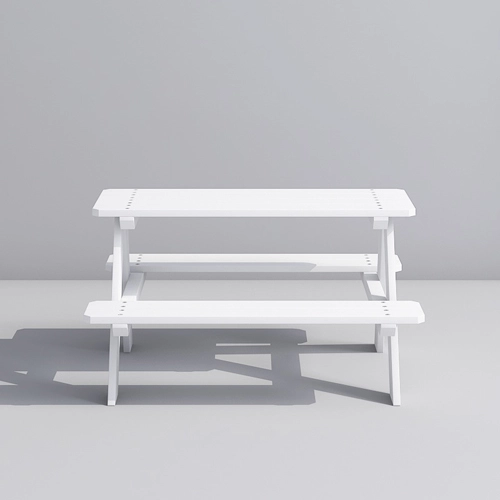 Childrens Wooden Outdoor Picnic Table