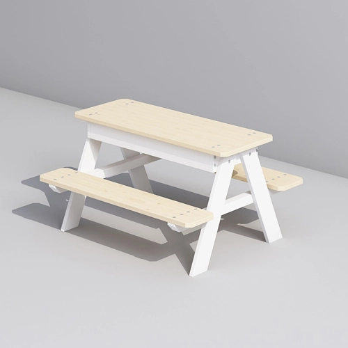 Children PicnicTable for Outdoor Use with Storage Box