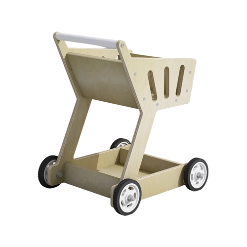 Children Pretend Shopping Trolley with Loading Shelf