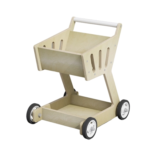 Children Pretend Shopping Trolley with Loading Shelf