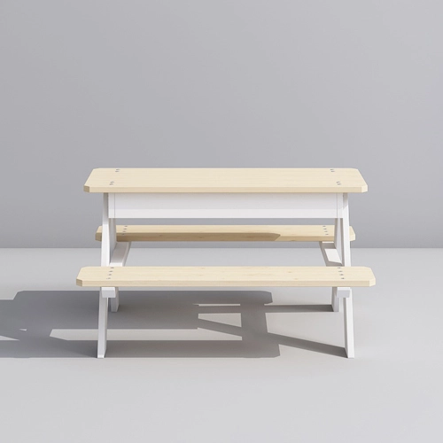 Children PicnicTable for Outdoor Use with Storage Box
